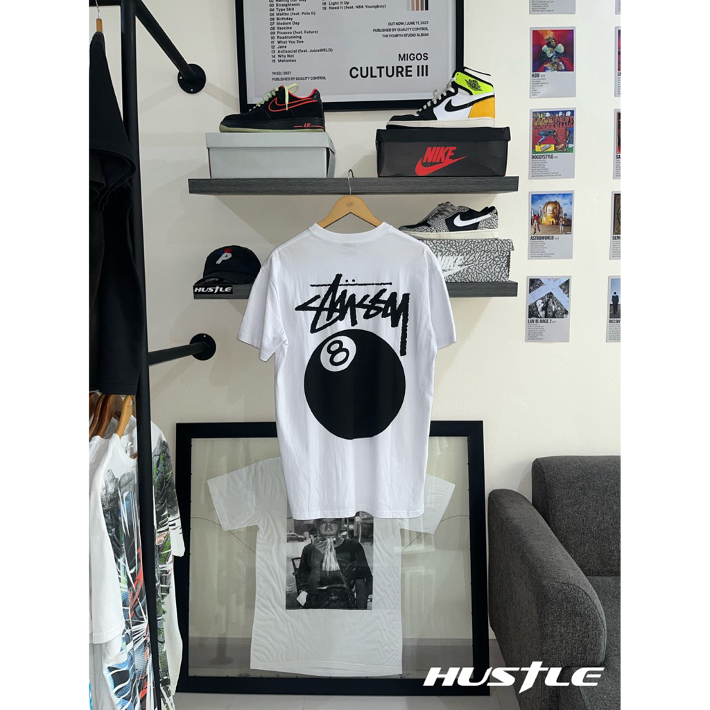 [Hustle.store]เสื้อยืด Stussy 8 Ball OG Tee มือ1ของแท้🇦🇺พร้อมส่ง‼️‼️‼️‼️‼️‼️‼️‼️