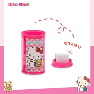 กบเหลาดินสอ 2 รู ลาย Sanrio และ Disney ลิขสิทธิ์แท้ รุ่น 829 832 ลาย kitty spider-man marvel 1 อัน