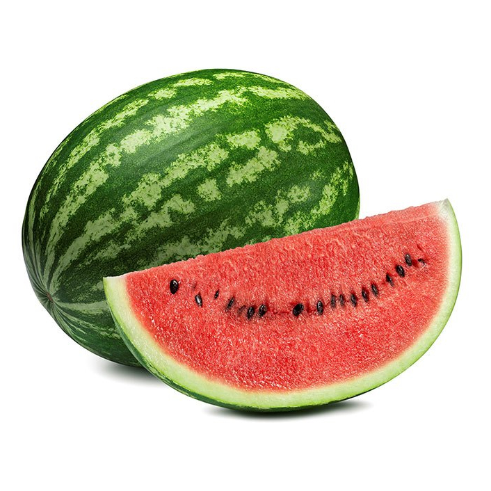 🍉แตงโมสดๆ แตงโมซอนญ่า สดๆจากสวน 1ลูก เนื้อแดงๆ หวาน กรอบ อร่อย เสียเครมได้