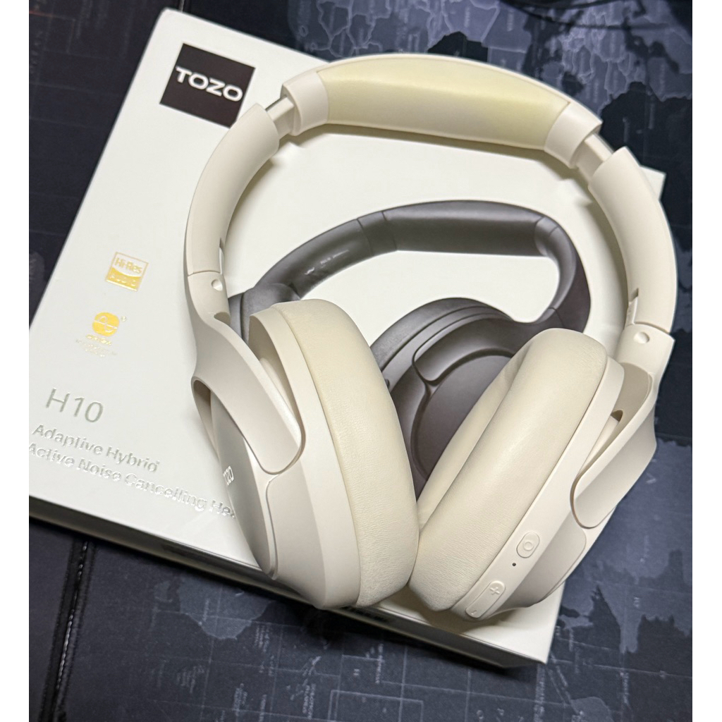 Tozo H10 หูฟังบลูทูธ Headphone มือสอง สีขาว