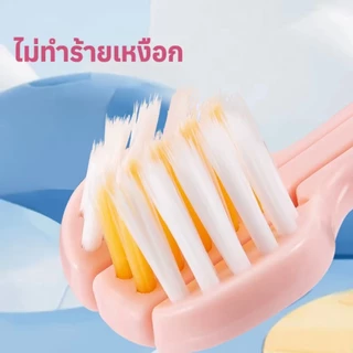 แปรงสีฟู้นเด็ก ดีไซน์ โดปามีน 3D ขนแปรงนุ่ม ทำความสะอาดล้ำลึก ลายหมีน่ารัก 5 ชิ้น เหมาะสำหรับเด็กอายุ 3-12 ปี แพ็คคู่