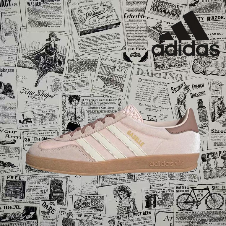 🍒(ของแท้ 100 % ) adidas originals Samba OG spezial gazelle JR0232 สีขาว/ชมพู/แดง/สีน้ำตาล