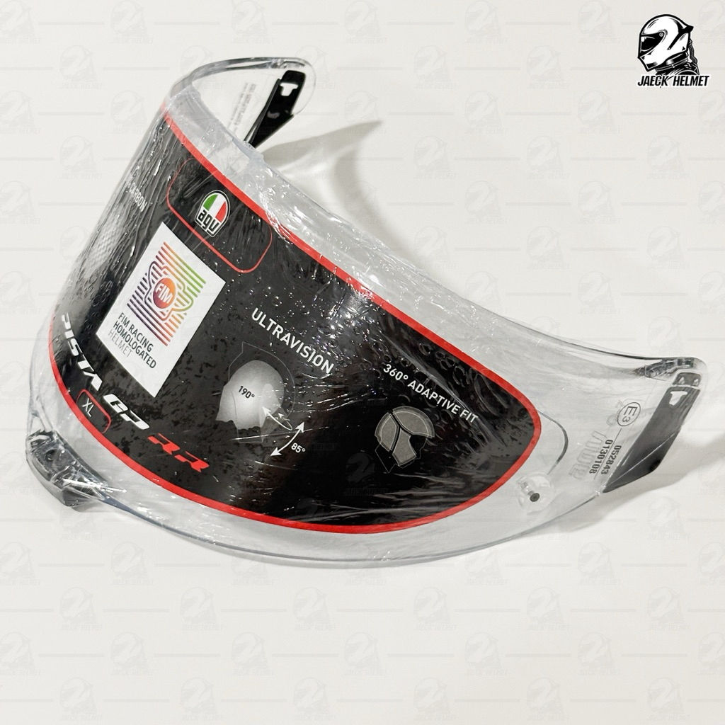 ชิว Agv แท้ สำหรับ Pista gp gpr gprr , Corsa ทุกไซซ์ สภาพสวยทุกอัน ชิวใสแท้ Race 3 สภาพ 99% หูล็อคคร