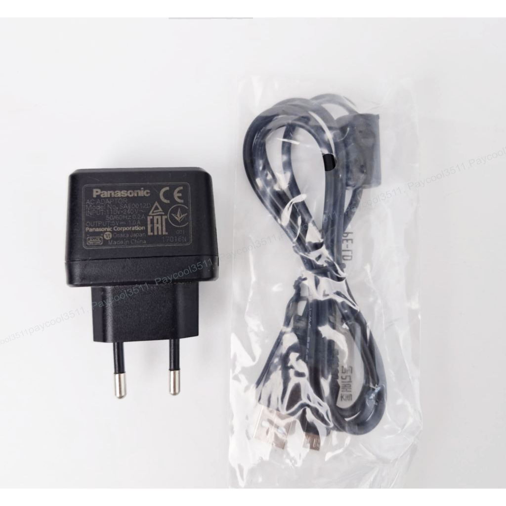 ชุดสายชาร์จ USB สำหรับกล้อง Panasonic GF9 , GF10 , GX85 , GX95 , G10, G90, G100