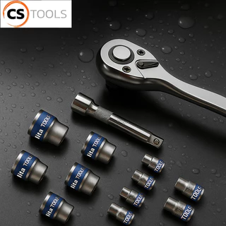 MOLITA TOOLS ชุดเครื่องมือ ประแจ ชุดบล็อก 12 ชิ้น ขนาด 1/2 (4หุน)