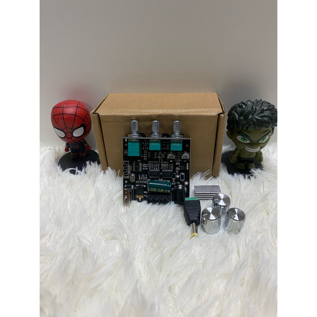 แอมป์จิ๋ว ZK 302T แอมจิ๋ว บลูทู ธ 5.0 ซับวูฟเฟอร์เครื่องขยายเสียง กำลังขับ 2*30W