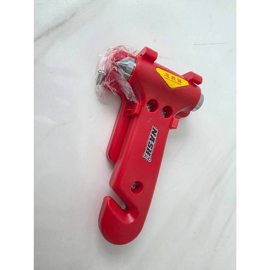 NASHI ค้อนทุบกระจกรถยนต์ ฆ้อนทุบกระจก ค้อนทุบกระจก และที่ตัดสายเบลท์ BELT ขนาดเล็ก สินค้าพร้อมส่ง