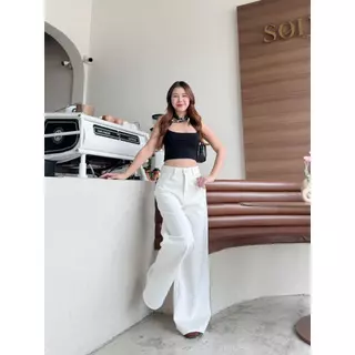 กางเกงยีนส์ ขากระบอกใหญ่ สีเฟด รุ่น Baggy Jeans