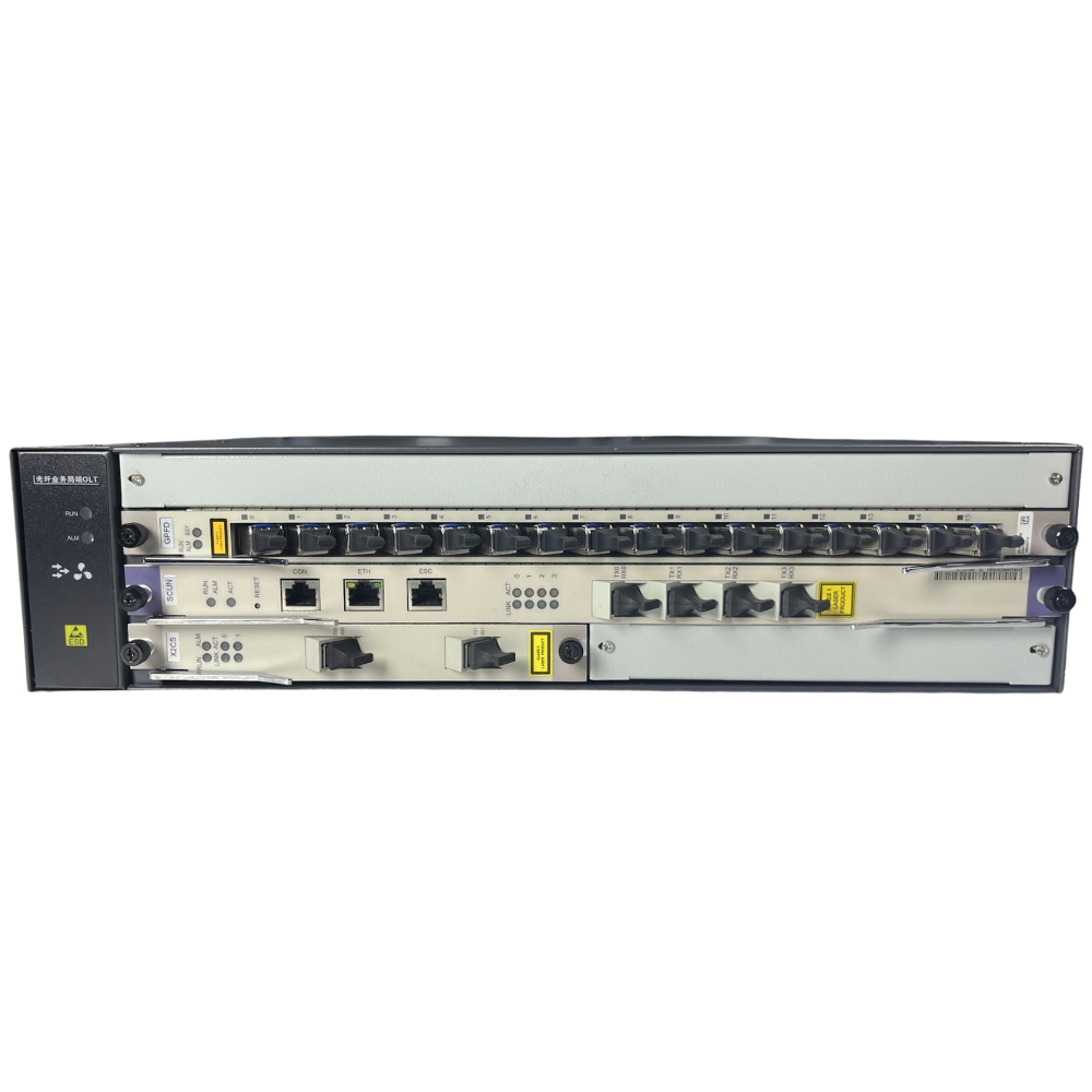 OLT GPON Uplink 10G 16Pon C+ ของใหม่รับประกัน 1ปี