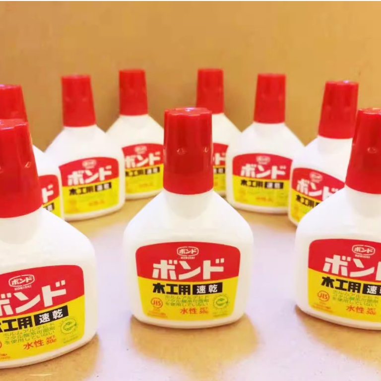 Konishi Bond Wood Glue Quick Dry Type | กาวญี่ปุ่นอเนกประสงค์ ติดไม้  ผ้า สูตรแห้งเร็วพิเศษ made in japan