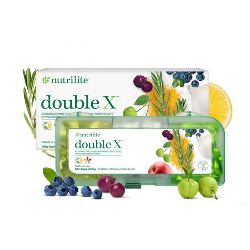 Double X รีฟิล NUTRILITE Amway (186เม็ด)