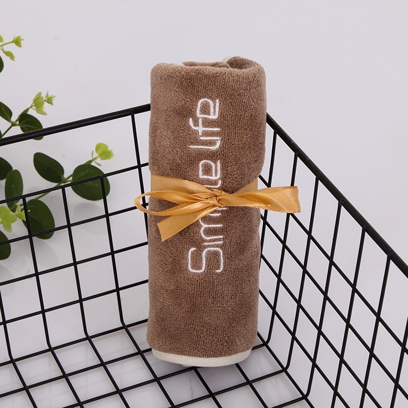 Simple Life (ผ้าเช็ดผม) ผ้าเช็ดหน้า ผ้าไมโครไฟเบอร์ ขนาด 33x73ซม. N4