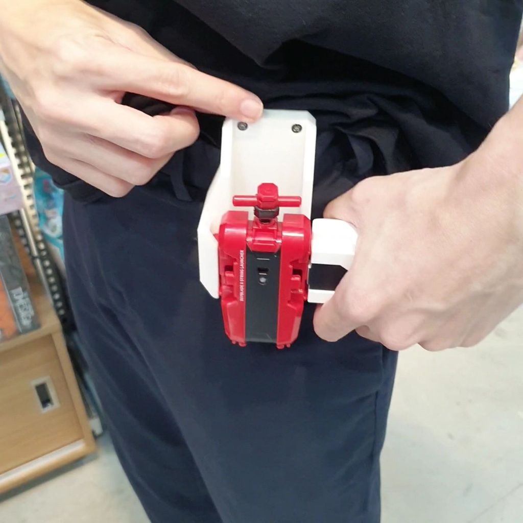 [SideQuest] ซองเก็บตัวชูตเบลเบลดแบบเก็บข้าง Bayblade X Belt Holder/Hoster เบลเบลด เอ็กซ์ โฮลเดอร์