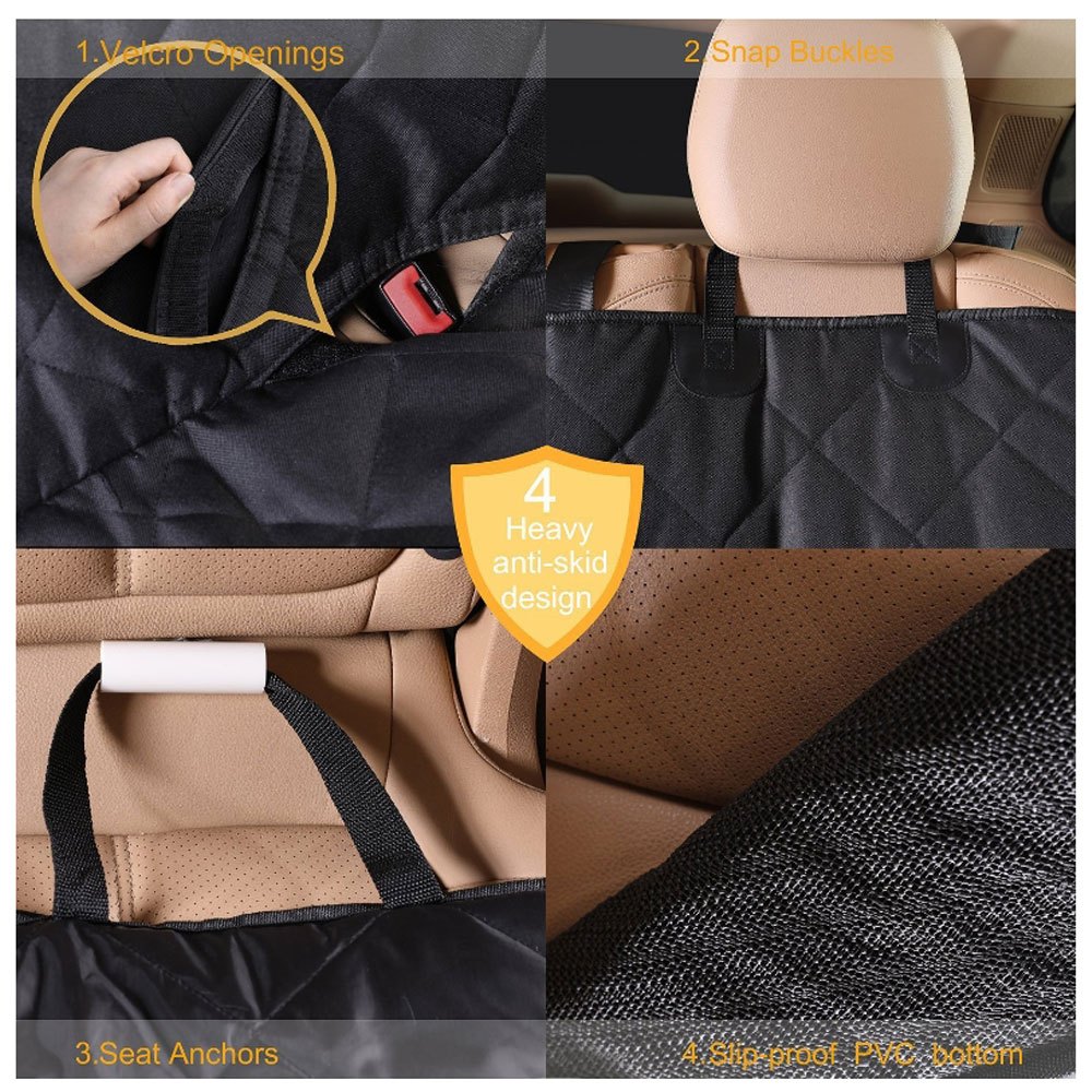 ERORO ผ้าคลุมเบาะกันเปื้อนสุนัข กันน้ำ สำหรับสัตว์เลี้ยง Pet Seat Cover - รูปที่ 5