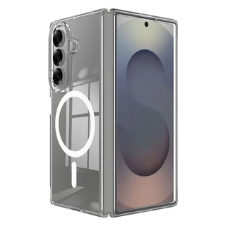 เคสใส เคสแม่เหล็ก Samsung Z Fold 8 Ultra / Fold 7 / Fold 6 / Fold 5 เคสชาร์จไร้สาย Z Fold8Ultra / Fold7 / Fold6 Magnetic
