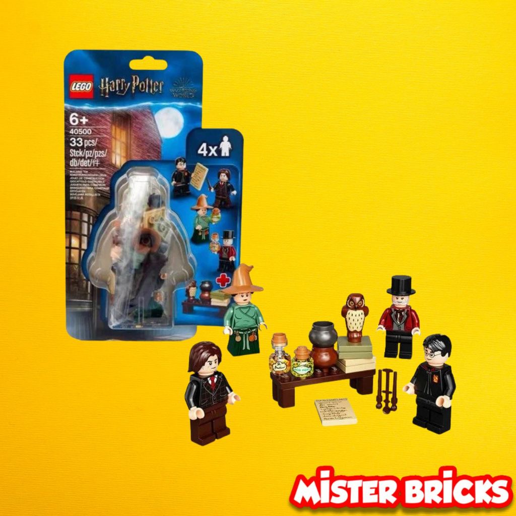 LEGO® 40500 Harry Potter™ Wizarding World Set - Collectible Hogwarts Wizardry Building Kit