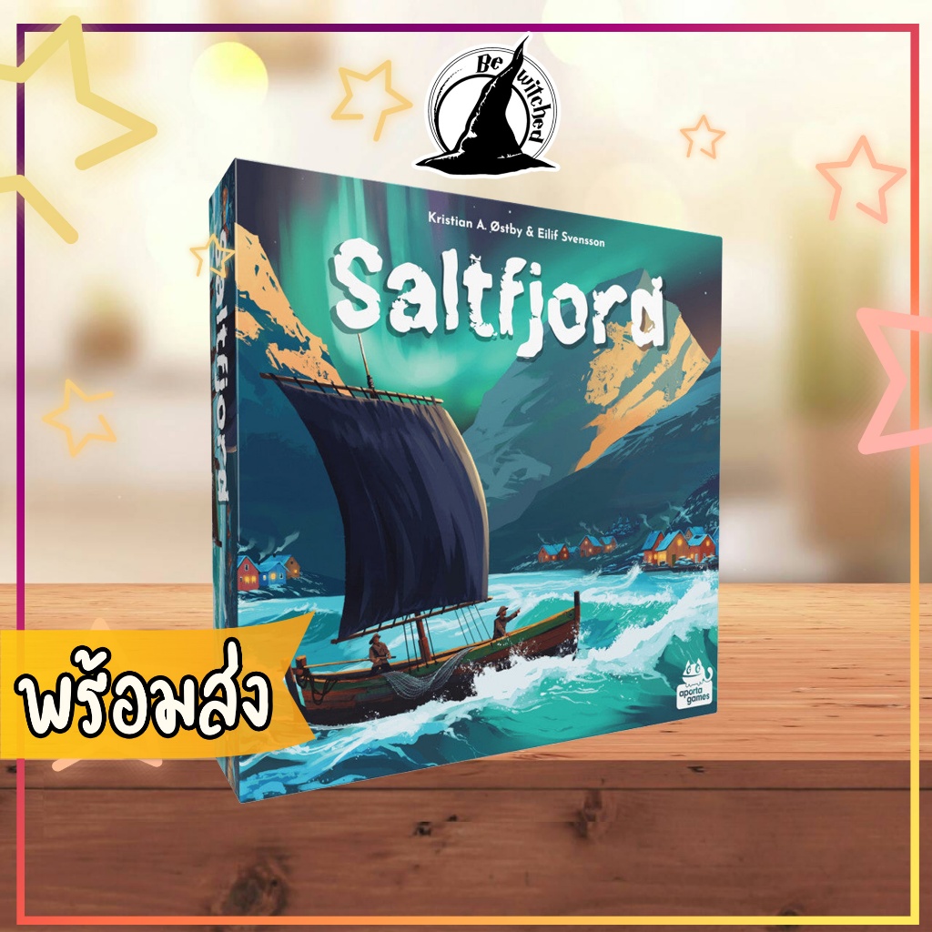 Saltfjord Board Game (Eng) Bewitched