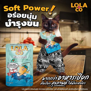 [โหล 12 ซอง] Lola&Co อาหารเปียกแมวโลล่าแอนด์โค สูตร Complete and Balance คละได้ ไม่เติมเกลือ ขนาด80g