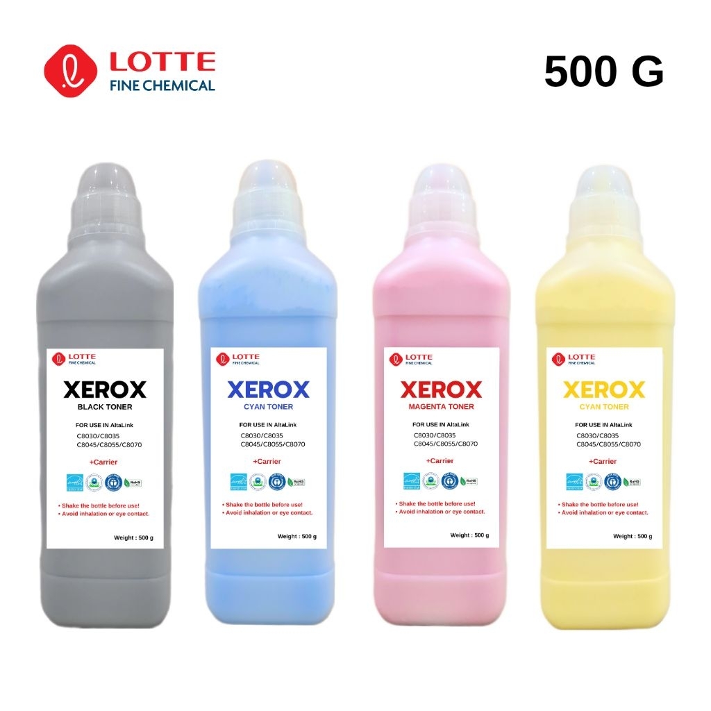 ผงหมึก XEROX AltaLink | C8030/ C8035/ C8045 /C8055 (500g) | Lotte Fine Chemical | พร้อมส่ง ✅