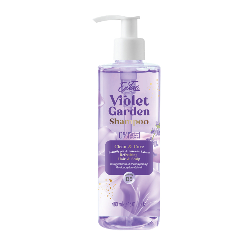 EXFAC Shampoo Sweet Violet Garden 480 ml.