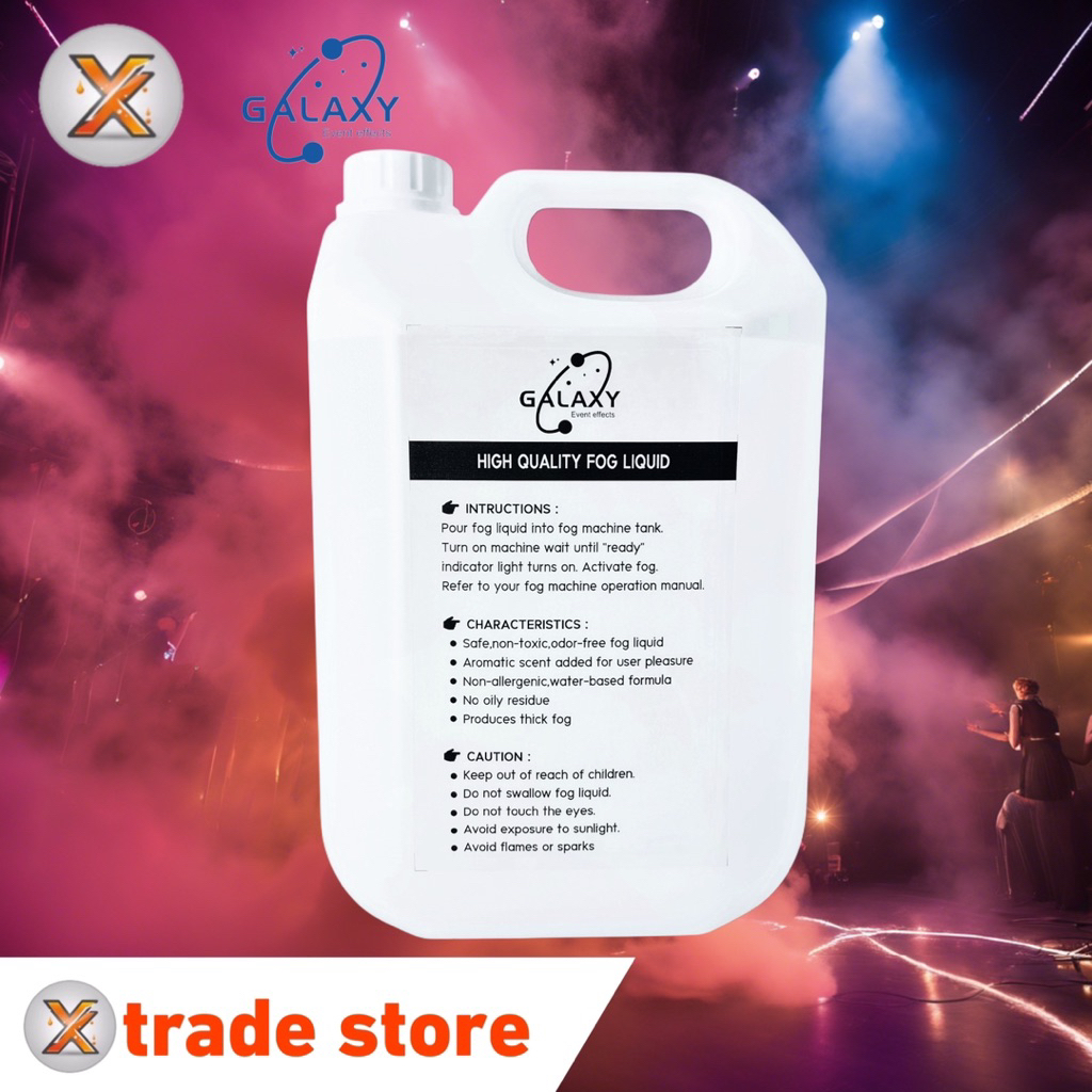 น้ำยา SMOKE แกลลอน 1-5ลิตร Smoke Fog machine น้ำยาสโมค น้ำยาเครื่องทำควัน