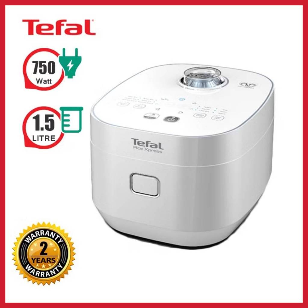 Tefal หม้อหุงข้าวดิจิตอล รุ่น RICE XPRESS 1.5L RK5221 ความจุ 1.5 ลิตร หม้อหุงข้าวไฟฟ้าเทคโนโลยี