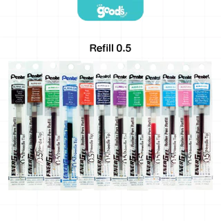 ปากกาเจล Pentel BLN105 / BL107 ปากกา หมึกสี เพนเทล หัว 0.5 / 0.7 mm เปลี่ยนรีฟิลได้ (จำนวน1ด้าม)