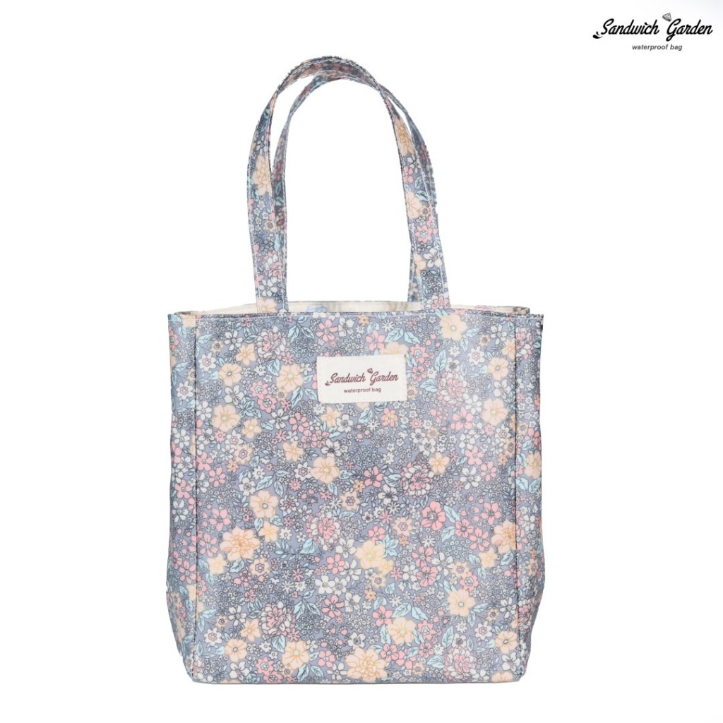 [ใหม่! ผ้าเคลือบกันน้ำแบบด้าน นิ่มแต่เป็นทรง] กระเป๋าถือใบเล็ก Soft Bag แบรนด์ Sandwich Garden