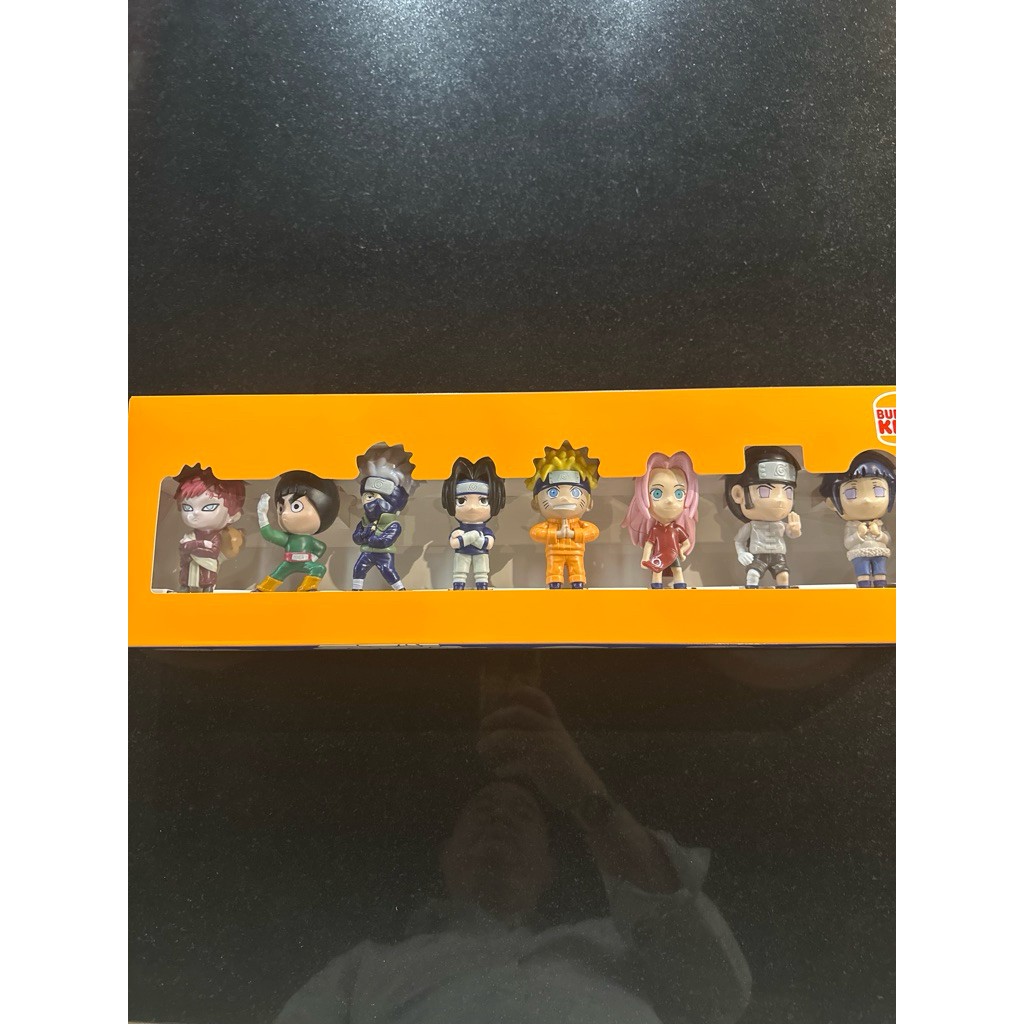 Burger King Ninja Box Naruto นารูโตะ นินจาคาถาโอ้โหเฮะ ของแท้ลิขสิทธิ์ พร้อมส่ง มีสายคาดหัว 4 เส้นสา