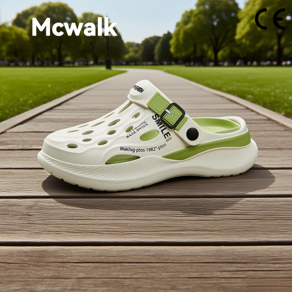 MCWALK/รองเท้าแตะ/clogs/Unisex/EVA/ทนทาน/กันลื่น/แห้งเร็ว/แบคทีเรีย