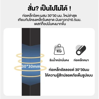 ALOVE โต๊ะพับได้ โต๊ะทำงาน โต๊ะคอม 80/100/120/140CM ไม่ต้องติดตั้ง การออกแบบสปริงคู่ พับได้อย่างราบรื่นมากขึ้น