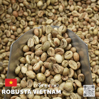 สารกาแฟโรบัสต้า เวียดนาม Robusta Vietnam บรรจุ 1 Kg. RK.Coffeebean.[พร้อมส่ง]