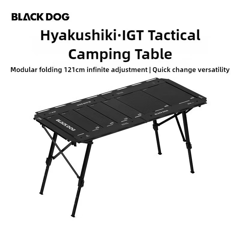 🔥พร้อมส่งทันทีใน24ชม.🔥Blackdog Baishiโต๊ะแคมป์ IGT อลูมิเนียมอัลลอยด์กลางแจ้งแบบพกพาโต๊ะตั้งแคมป์