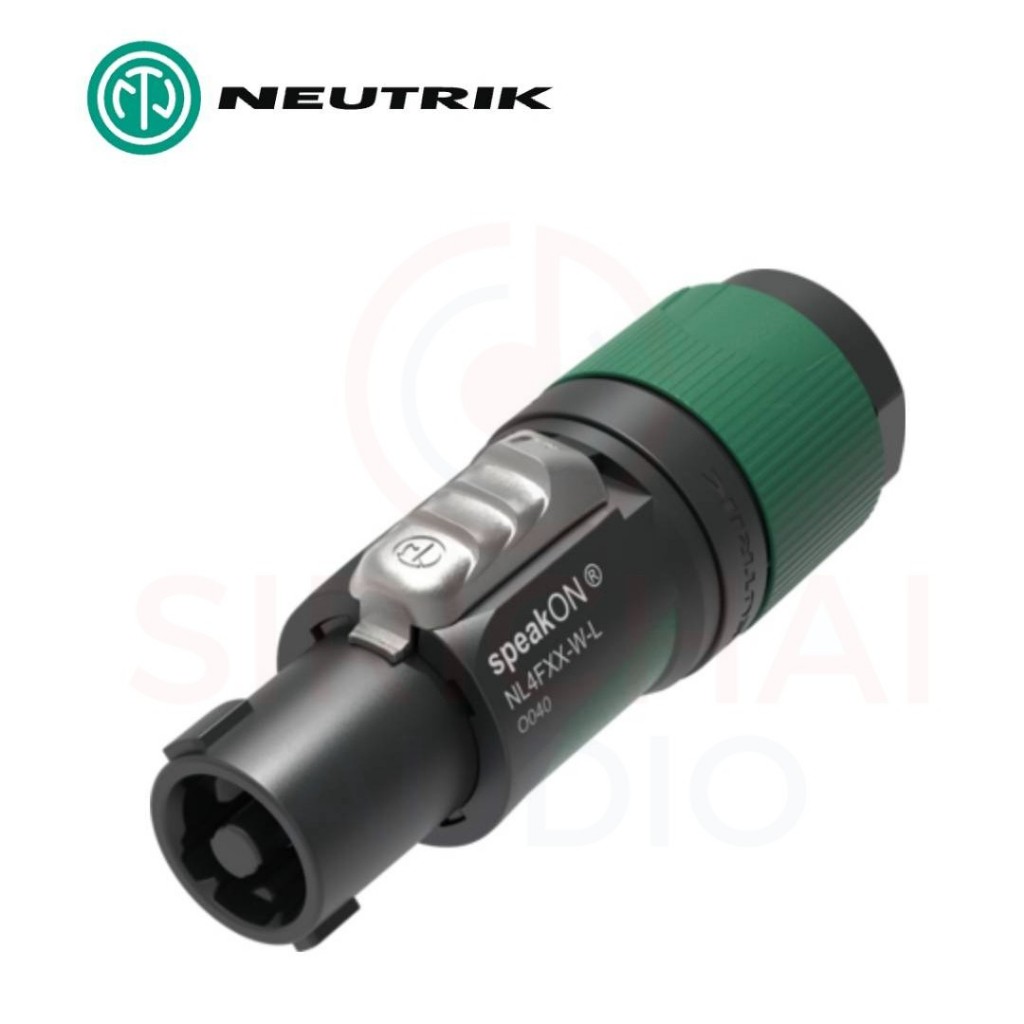 สเปคคอน Neutrik รุ่น NL4FXX-W-L หัวคอนเนคเตอร์ ปลั๊กสเปคคอน SPEAKONลำโพง