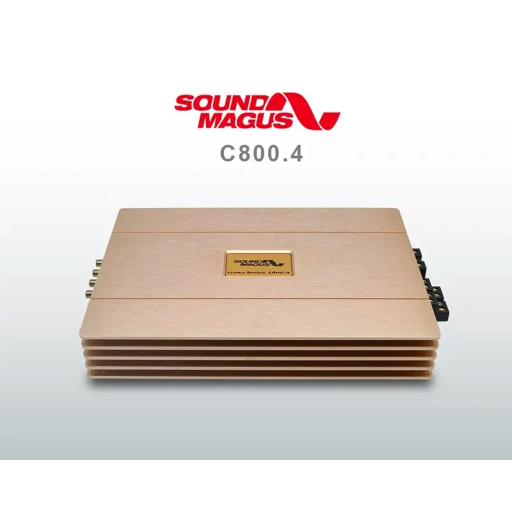 Soundmagus C800.4 Class AB 4 Channel Amplifier