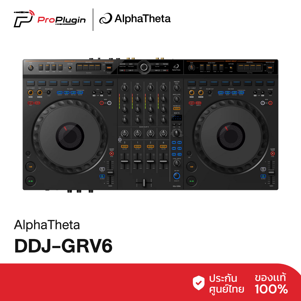 AlphaTheta DDJ-GRV6 (Proplugin)