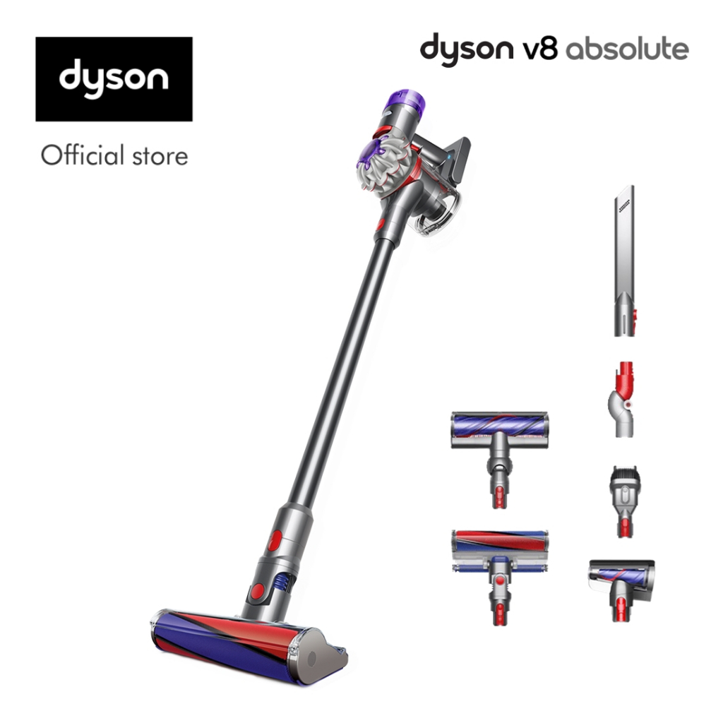 Dyson V8 Absolute Cordless Vacuum Cleaner เครื่องดูดฝุ่นไร้สาย ไดสัน