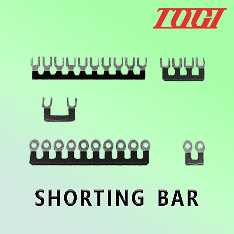 BB8A-10,BB11-10,BB7A-10,BB10-10,BB14-10 ช็อตบาร์หุ้มฉนวนสีดำ 10P. ใช้กับ PT ″TOGI″