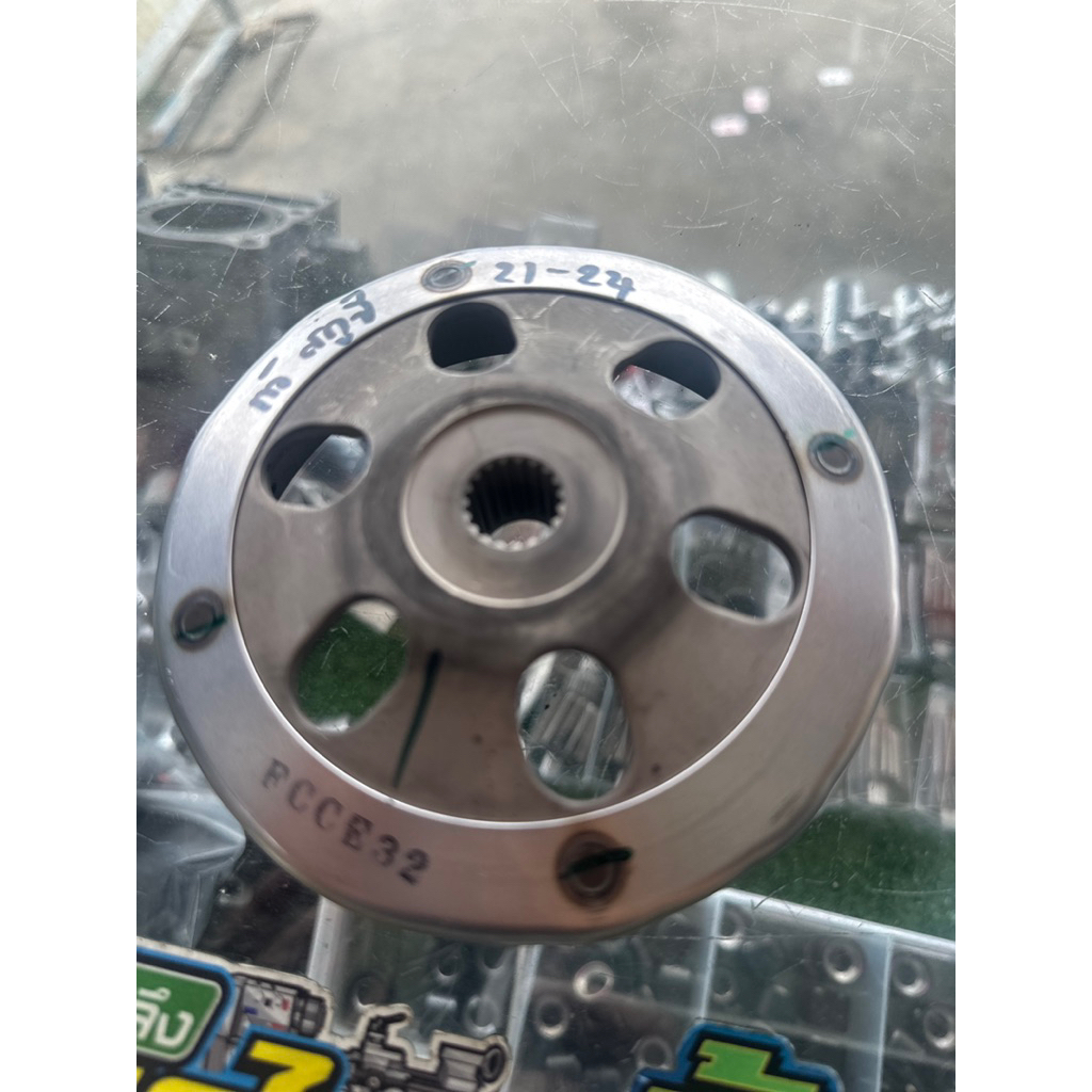กระโหลกครัชแท้สกูปี้21-24รหัสK0Jมีกัดลายและเดิม