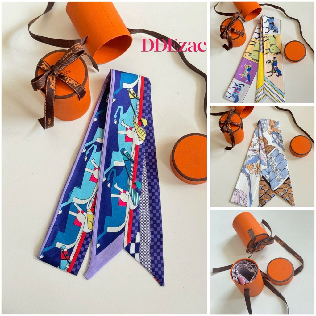 ผ้าพันหูกระเป๋า(Brand-Name)หนังดีสดนิ่มมากพร้อมส่งมีกล่อง Code:DDZ02726R