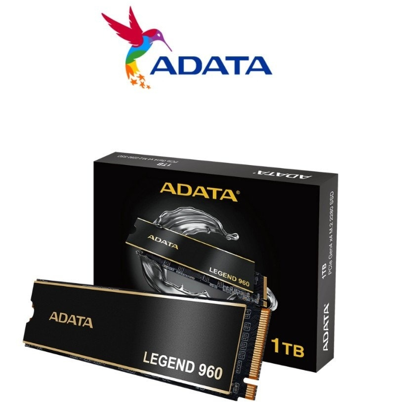 1TB / 2TB SSD (เอสเอสดี) ADATA LEGEND 960 PCIe Gen4 x4 M.2 2280 Solid State Drive speed: 7,400