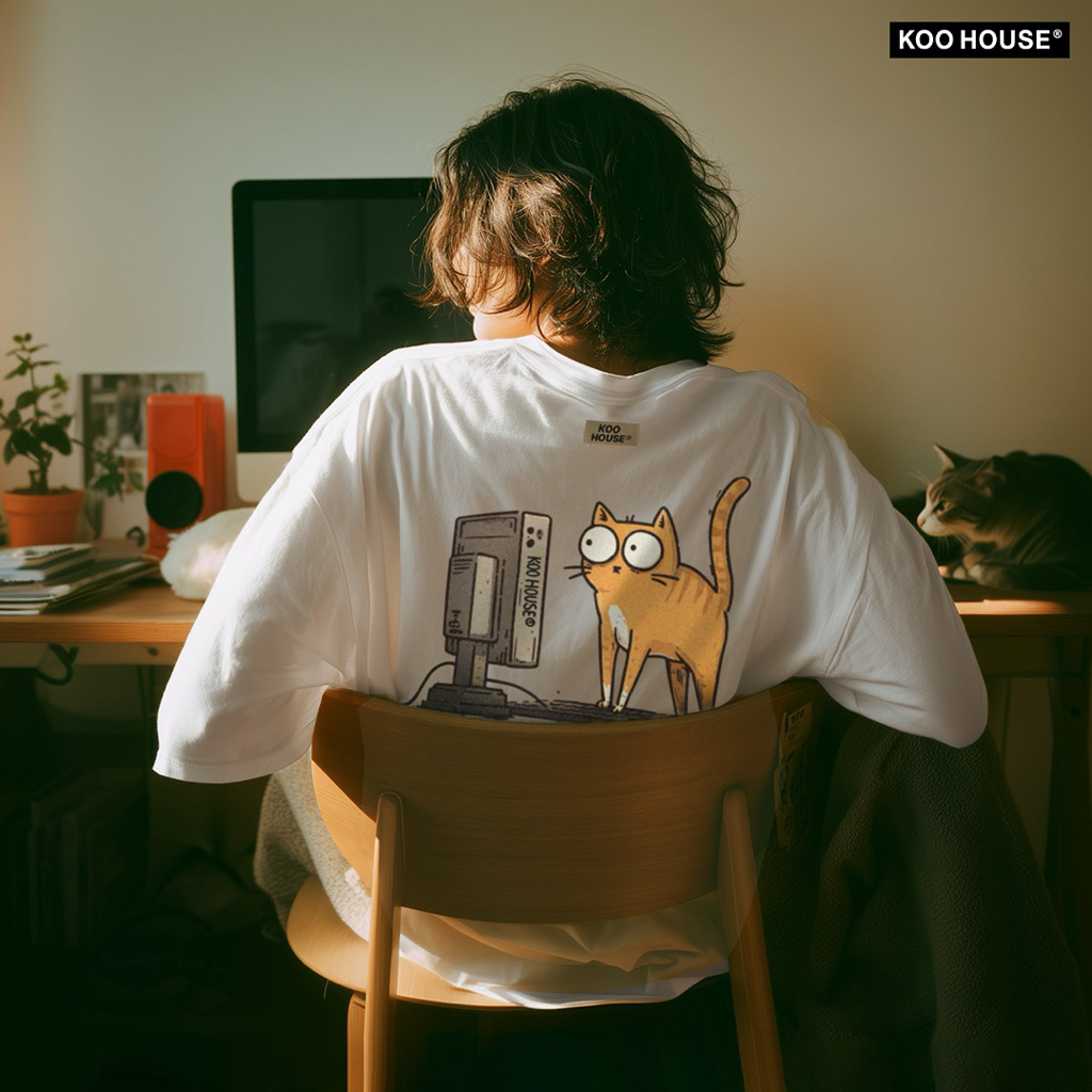 KOO HOUSE | ERROR BY CAT | เสื้อโอเวอร์ไซส์ Comb no20