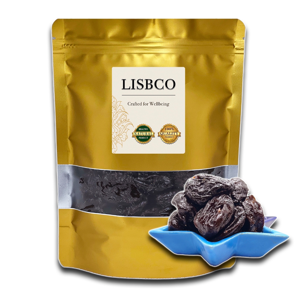 ลูกพรุนอบแห้ง ไร้เมล็ด 50กรัม g Plum Dried Prunes Seedless Grade AA+ พรุน หวานอมเปรี้ยว เกรดพรีเมียม