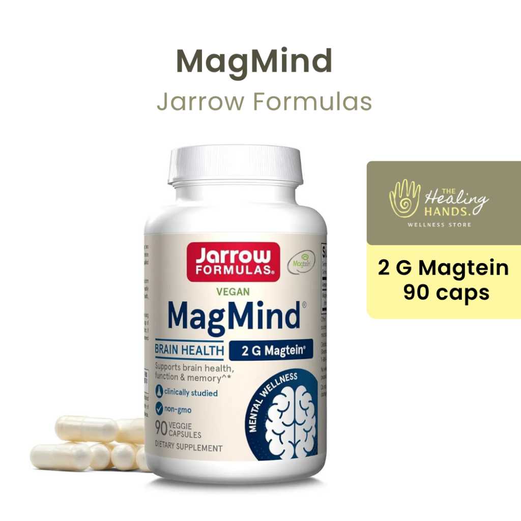 Magmind by Jarrow Formulas (2G Magtein / 90 capsules) แมกนีเซียม