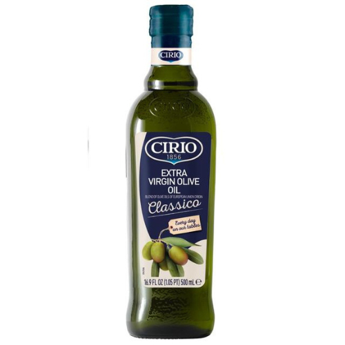 Extra Virgin Olive Oil 500ml Cirio Brand - น้ำมันมะกอกบริสุทธิ์ ตราชีริโอ ขนาด 500 มล.