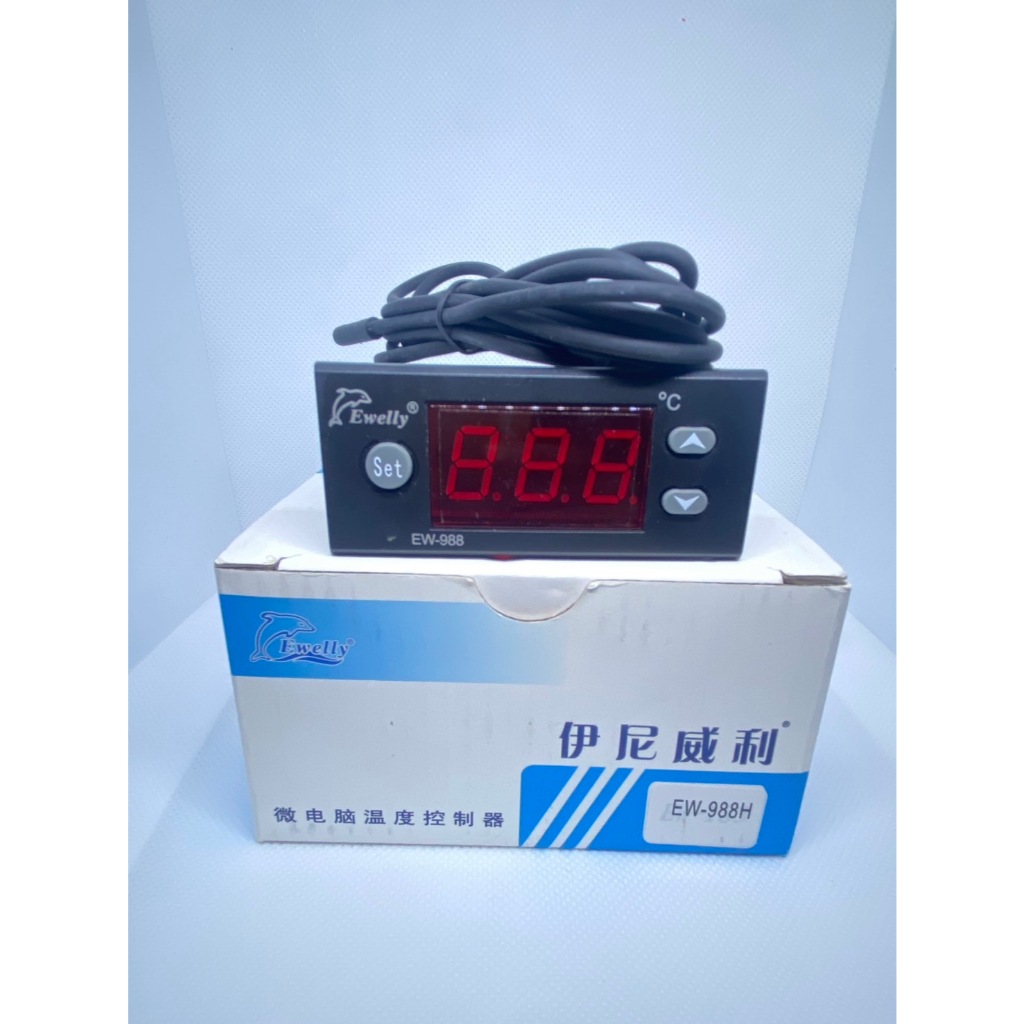 EW-988H (EW-988) เครื่องตรวจสอบควบคุมอุณหภูมิสำหรับโรงเรือน ตู้ฟักไข่ ฯลฯ