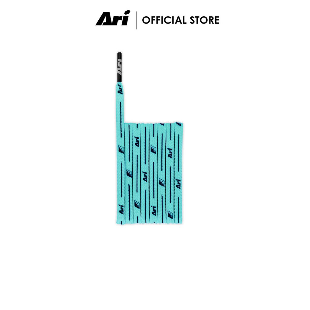 ARI COLORFUL SHOELACES - 3MM/125CM - TURQUOISE (AHW1245-11) เชือกรองเท้า อาริ CO