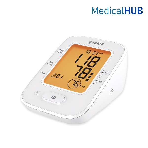 Yuwell เครื่องวัดความดัน เครื่องวัดความดันโลหิตอิเล็กทรอนิกส์ รุ่น YE620B 22948