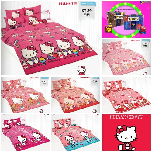 ชุดเครื่องนอน ปู+นวม 3.5 5 6 ฟุต ครบชุด นวม 60x97 90x97 ลายคิตตี้ KITTY KT82 KT83 KT85 KT87 KT88 KT8