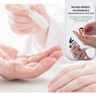 【รับประกัน 5ปี】ตรวจน้ำตาล รุ่น H-606 เครื่องตรวจน้ำตาล เครื่องวัดน้ำตาล Blood Glucose Meter